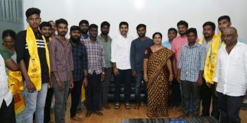 లోకేష్‌ సమక్షంలో టిడిపిలో చేరికలు