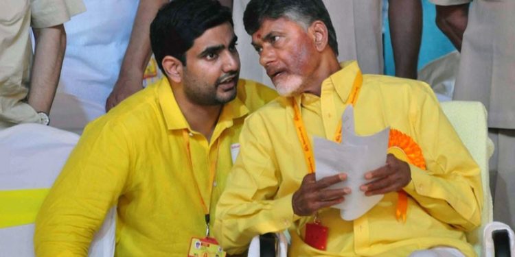 chandrababu and lokesh