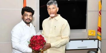 kidari Shravan Kumar meets chandrababu naidu