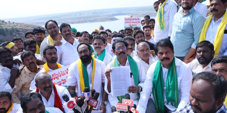 వరికపూడిశల శంకుస్థాపనతో మోసం చేసిన జగన్రెడ్డి..