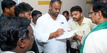 వైసీపీ నేతల భూ దోపిడీపైనే వందలాది అర్జీలు