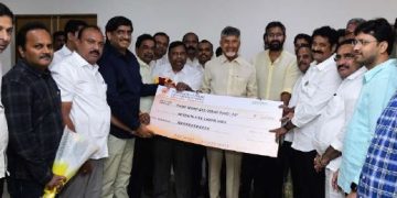 సీఎంఆర్‌ఎఫ్‌కు ఏపీ నరెడ్కో విరాళం