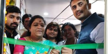 రాష్ట్రంలో తొలి కంటైనర్‌ ఆసుపత్రి ప్రారంభం