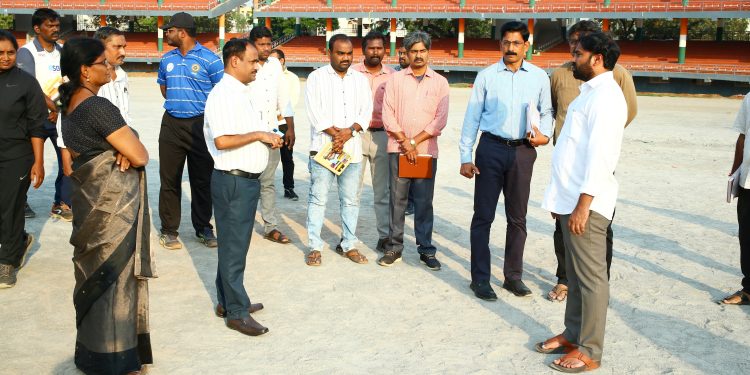 ప్రజాప్రతినిధుల క్రీడలకు పకడ్బందీ ఏర్పాట్లు