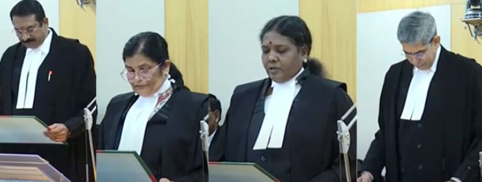 హైకోర్టు న్యాయమూర్తులుగా