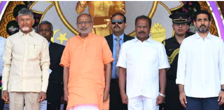 భగవాన్ శ్రీసత్యసాయి బాబా శతజయంతి వేడుకల్లో పాల్గొన్న మంత్రి లోకేష్