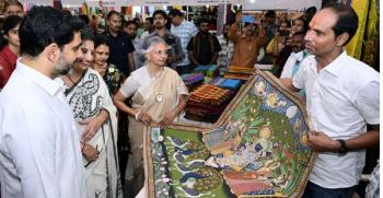 నూతన చేనేత బ్రాండ్.. ‘కొత్తూరు వసంత వర్ణ’