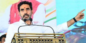 శ్రీకృష్ణదేవరాయ సైనిక్ స్కూల్ ప్రారంభోత్సవ వేడుకలో లోకేష్