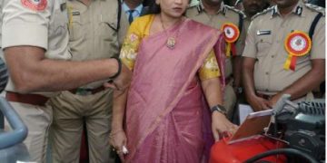 ఆకట్టుకున్న మెగా ఫైర్ సర్వీస్ డెమో