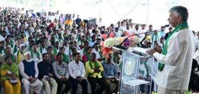 అమరావతి నిర్మాణంలో మొదటి మెట్టు