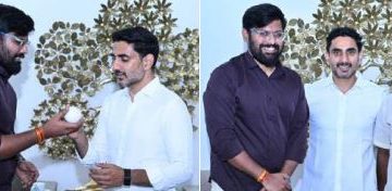 మంత్రి లోకేష్ ను కలిసిన అంధుల క్రికెట్ జట్టు మాజీ కెప్టెన్